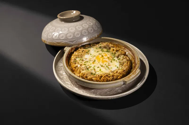 أرز الفطر بالكمأة